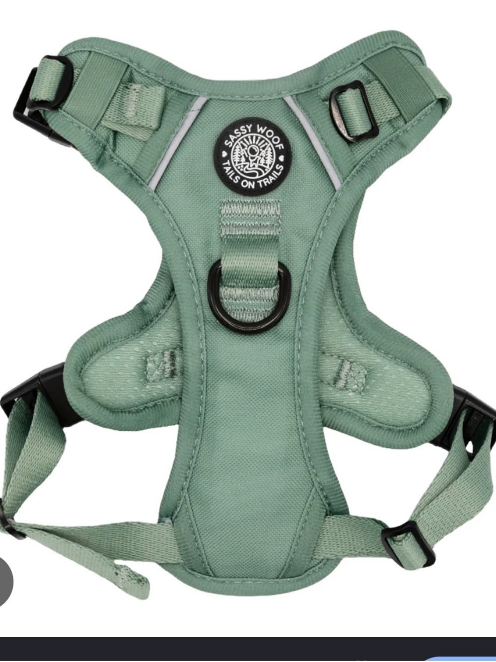 Sage Green No-Pull Dog Harness
